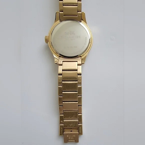 Coach Ladies Watch with Hot Pink Signature "C" Logo Face - Picture 7 of 10